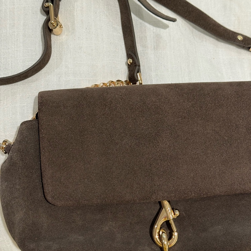 Rebecca Minkoff Suede Shoulder Bag - Picture 3 of 5